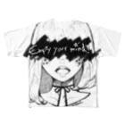 tamachiおりじなる。のからっぽの心で(白) All-Over Print T-Shirt