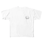 KIOのふとった猫 All-Over Print T-Shirt