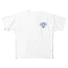 Fёte de la merの▪Fёte de la mer オリジナルロゴTシャツ▪ All-Over Print T-Shirt