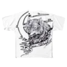 MinoriのLone Wolf All-Over Print T-Shirt