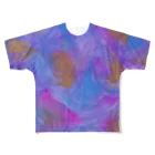 siesta.のUZU. コットンキャンディー All-Over Print T-Shirt