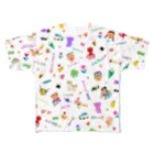 ヘロシナキャメラ売り場のわんぱくMIX All-Over Print T-Shirt