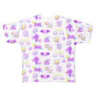 ヌンのファンシー8BITものぐらむ All-Over Print T-Shirt