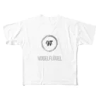 VOGELFLUGELのVOGELFLÜGEL フルグラフィックTシャツ