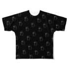 CHEBLOのしろくは【黒】 All-Over Print T-Shirt