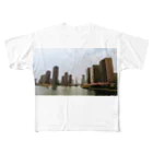 riesterdayの湾岸春景 フルグラフィックTシャツ