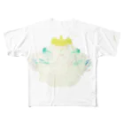 空に花もようの王様 All-Over Print T-Shirt