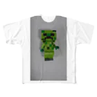 優太のMinecraft風 All-Over Print T-Shirt