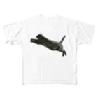 ネロヂカラのリアル黒猫2 All-Over Print T-Shirt