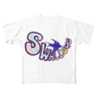 たんぼくのswallows  フルグラフィックTシャツ