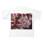 hiroki-naraの梅　ウメ　Japanese　apricot DATA_P_155　春　spring フルグラフィックTシャツ