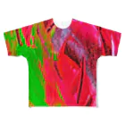 ARTISOURCEのFLOWER FLAME フルグラフィックTシャツ