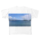 amamiのsee sea フルグラフィックTシャツ