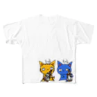 (猫)滝川商会のうたげ。(ねこず) フルグラフィックTシャツ