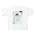 理央っだっつの。のsnowy owl All-Over Print T-Shirt