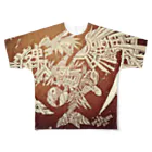 ROKUICHIのYATAGARAS フルグラフィックTシャツ