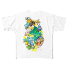 soraのちょこさんと本 All-Over Print T-Shirt