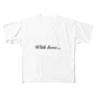 With love...のWith love...  フルグラフィックTシャツ