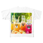 みんなの絆の暑いね(；´Д`A All-Over Print T-Shirt