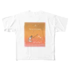 める＊の釣りが好きなペンギン(夕方) All-Over Print T-Shirt