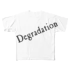 錯乱ボーイのDegradation（劣化版） フルグラフィックTシャツ