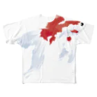 hiro-slabの金魚すくい2016夏（和柄） All-Over Print T-Shirt