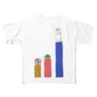 グリーン・ザ・ジャンゴウの営業成績1位のオコジョ All-Over Print T-Shirt