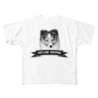 onehappinessのシェルティ パピー All-Over Print T-Shirt