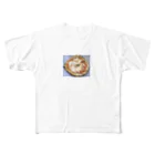 Napoliのナポリピッツァ、マルゲリータドッピオ All-Over Print T-Shirt