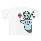 MARIBUのクリオネLOVE フルグラフィックTシャツ