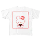 絶滅危惧種　suzuri 店のあなーきちゃん All-Over Print T-Shirt