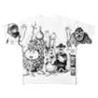 Kokuzoのウルシオールスターズとミヤコの人々 All-Over Print T-Shirt