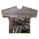 chris4403のSUZURIの Night view フルグラフィックTシャツ