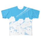 大賀一五の店の巨兎雲が来た All-Over Print T-Shirt