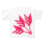 方言屋のやっさんの広島弁ライブグッズ風三本の矢Tシャツ【ホワイト】 All-Over Print T-Shirt