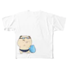 はむ汰の落書き Official Storeのゆずひこ　ビーチボーイ All-Over Print T-Shirt