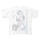 ナムナマのメカ女 All-Over Print T-Shirt