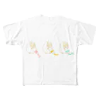 山田デイジーのえのぐひつじ All-Over Print T-Shirt