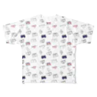 非ユークリッド幾何学を考える kodaisakanaのおパンツと▲と鳥 All-Over Print T-Shirt