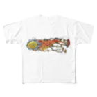 スーパーファンタジー絵描き　松野和貴の根魚 All-Over Print T-Shirt