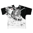 Hysteric BunnyのDEVILGIRL & WITCH フルグラフィックTシャツ