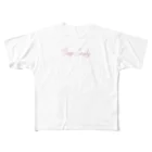 Tiny.CandyのTiny.CandyロゴTシャツ All-Over Print T-Shirt