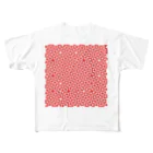 satieの四角紋錯視仕様 All-Over Print T-Shirt