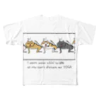 Ricemanのヨガのジャマ猫 All-Over Print T-Shirt