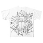 オガサワラミチのmushi All-Over Print T-Shirt