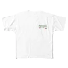 桃+81のmatch All-Over Print T-Shirt