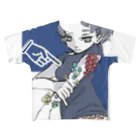 ののきのこ＊のタップして収穫じゃー All-Over Print T-Shirt