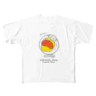 もふもふひつじ 憩いの広場のもふもふひつじ ランチタイム All-Over Print T-Shirt