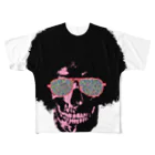 MackToons A.K.A カキ天のFunky Skull!!!! フルグラフィックTシャツ