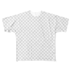 にゃんまゆ工房の透明いちまつ All-Over Print T-Shirt